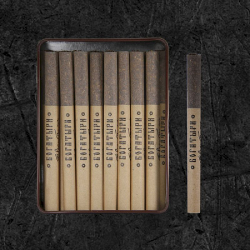 Папиросы Богатыри с сигарным табаком